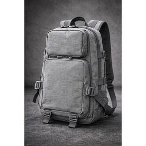 Voodoo Tactical Backpack Heather Grey Multi Pocket Utility Rucksack Bag Men